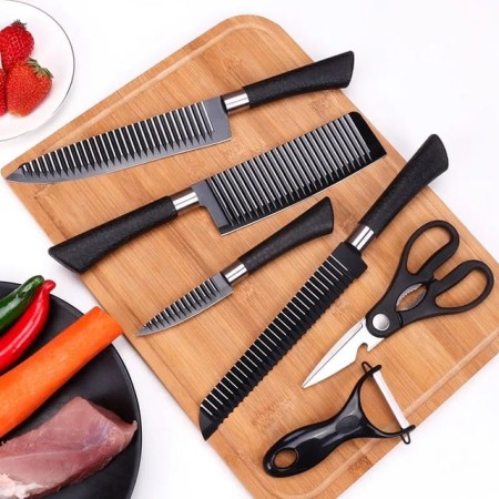Stainless Steel 6pcs Kitchen Knife Set