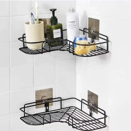 Bathroom Corner Wall Shelf